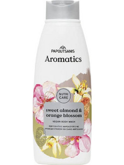 Papoutsanis Sweet Almond & Orange Blossom Αφρόλουτρο σε Gel 600ml