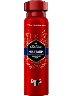 Old Spice Captain Ανδρικό Αποσμητικό Spray 48h Χωρίς Αλουμίνιο 150ml