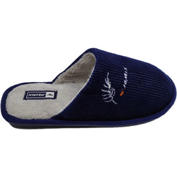 Jomix Χειμερινές Ανδρικές Παντόφλες Navy Μπλε MU3442-3