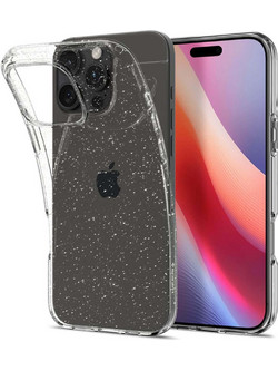 Spigen Liquid Crystal Glitter Back Cover Crystal Quartz (iPhone 16 Pro)