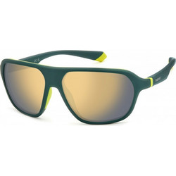Polaroid Eyewear PLD2152S DLD Ανδρικά Γυαλιά Ηλίου Aviator Κοκάλινα Πράσινα με Καφέ Φακό