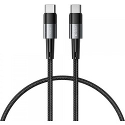 Tech-Protect Ultraboost Braided USB-C to USB-C 100W 0.25m Black Grey 9319456606065