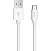 Devia EC066 USB-A to USB-C 2m White 6938595312038