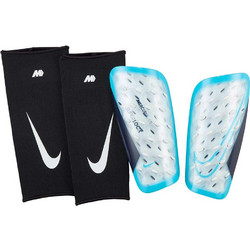 Nike Mercurial Lite SuperLock FA22 Επικαλαμίδες Ποδοσφαίρου Ασημί Γαλάζιες DN3609-420