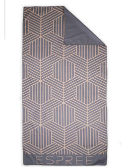 Espree Glam Πετσέτα Θαλάσσης Microfiber Γκρι 80x160cm 24076