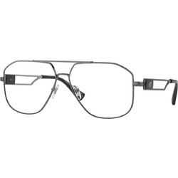 Versace VE1287 1001 Ανδρικός Σκελετός Γυαλιών Οράσεως Μεταλλικός Ασημί