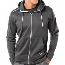 Bauer Ανδρική Ζακέτα Fleece με Κουκούλα και Φερμουάρ Ανθρακί 1060780