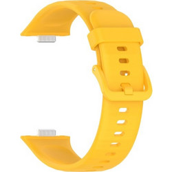 Buckle Λουράκι Σιλικόνης Yellow (Huawei Watch Fit 3)