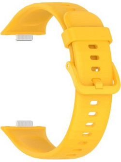 Buckle Λουράκι Σιλικόνης Yellow (Huawei Watch Fit 3)