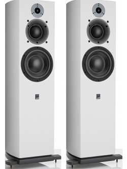 ATC SCM40 Ζεύγος Ηχείων Hi-Fi Δαπέδου 300W 2 Δρόμων Satin White