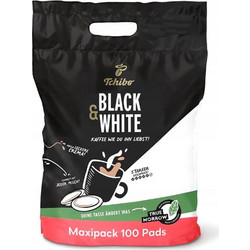 Tchibo Κάψουλες Espresso Black & White Συμβατές με Μηχανή Senseo 100τμχ