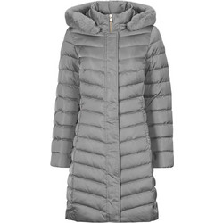 Geox Bettanie Γυναικείο Μπουφάν Χειμωνιάτικο Puffer Μακρύ Γκρι W4626HT3122