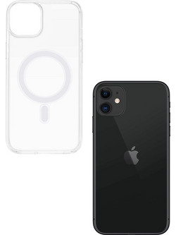 Sonique Magnetic Magcase Back Cover Transparent (iPhone 11)