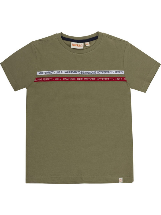 UBS2 Παιδικό T-Shirt Κοντομάνικο Χακί Ε23976277