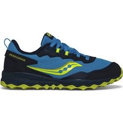 Saucony Peregrine Παιδικά Αθλητικά Παπούτσια για Τρέξιμο Royal Blue Μαύρα SK267788
