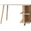 Pakoworld Volet Γραφείο Ξύλινο με Βιβλιοθήκη 114x56x76cm 197-000275