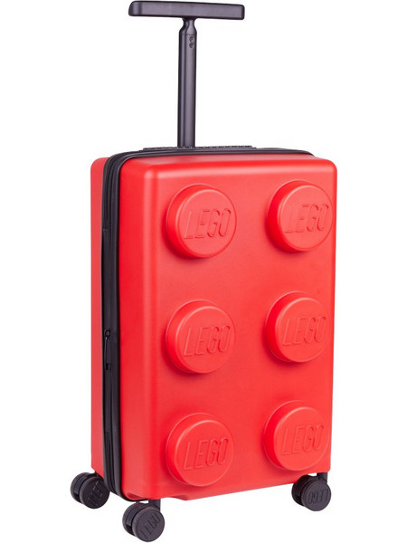 Lego Brick 2x3 20290-0021 Παιδική Βαλίτσα Καμπίνας 56x35.5x23cm με 4 Ρόδες Κόκκινη