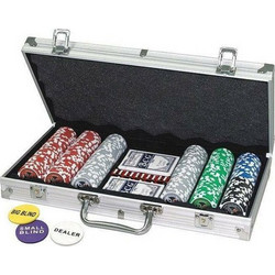 Σετ 300 Αριθμημένες Μάρκες Poker σε Βαλίτσα με 2 Τράπουλες 5200005703394