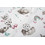 Dimcol Kitten 560 Πάνα Αγκαλιάς Χασέ Λευκή 80x80cm