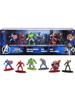 Jada Marvel Avengers Diorama Pack Σετ Φιγούρες Δράσης για 3+ Ετών 4cm