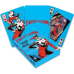 Aquarius DC Comics Harley Quinn Τράπουλα Γαλάζια