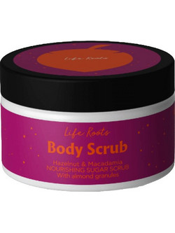 Life Roots Hazelnut & Macadamia Scrub Σώματος 250ml