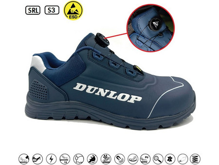 Dunlop Αθλητικά Παπούτσια Ασφαλείας S3 Αδιάβροχα Navy Μπλε 711040