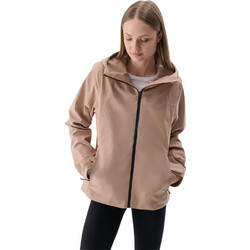 4F Γυναικείο Μπουφάν Softshell Μακρύ Αδιάβροχο Ταμπά 4FWSS25TTJAF702-83S