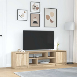 vidaXL Έπιπλο Τηλεόρασης Ξύλινο Sonoma Μ188.5xΠ41xΥ50cm 3328419