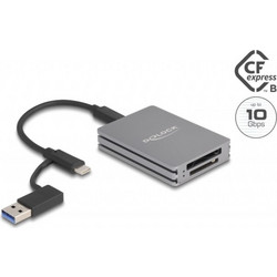 DeLOCK 91011 Card Reader USB-C 3.2 Gen 2 για SD CFexpress
