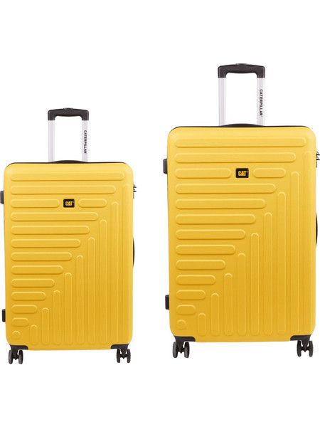 CAT Rockford 84683-42 Σετ Βαλίτσες 2τμχ Μεγάλη & Μεσαία Κίτρινες