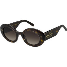 Marc Jacobs MARC799/S AIO/HA Γυναικεία Γυαλιά Ηλίου Οβάλ Κοκάλινα Μαύρα με Μαύρο Φακό