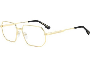 Dsquared2 D0158 000 Ανδρικός Σκελετός Γυαλιών Οράσεως Μεταλλικός Χρυσός