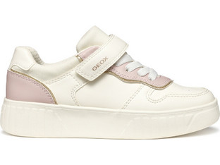 Geox Παιδικά Sneakers Μπεζ Nude J55DVA000BCC1M8W