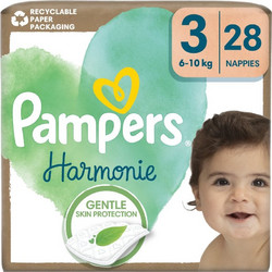 Pampers Harmonie Πάνες No3 6-10kg 28τμχ