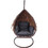 Pakoworld Varur Κρεμαστή Κούνια Φωλιά Wicker Καφέ 368-000005