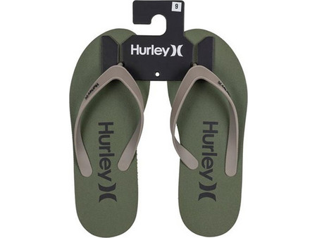 Hurley Ανδρικές Σαγιονάρες Χακί 222339-17