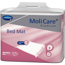 Hartmann MoliCare Premium Bed Mat Υποσέντονα Ακράτειας με Φτερά 7 Σταγόνες 60x90cm 30τμχ