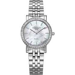 Roamer Scala Γυναικείο Ρολόι με Ασημί Μεταλλικό Μπρασελέ 976830412050