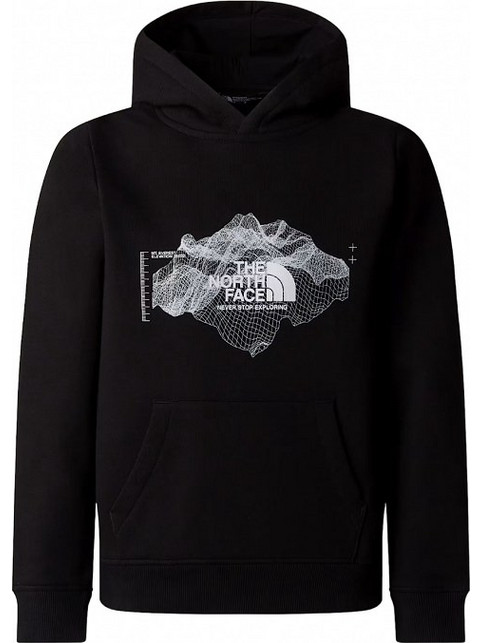 The North Face Παιδικό Φούτερ με Κουκούλα Μαύρο NF0A89HJ-JK3