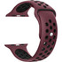 Ksix Sport Λουράκι Σιλικόνης Crimson / Black (Apple Watch 38 / 40 / 41mm)