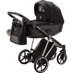 Adamex Belissa Special Edition Καρότσι Μωρού 2 σε 1 Black