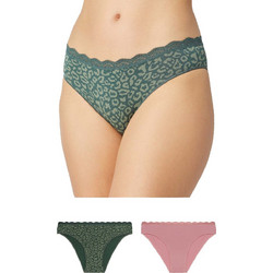 Minerva Γυναικεία Slip με Δαντέλα 2Pack 90-81326-912