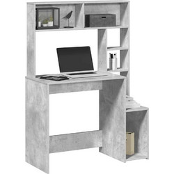 vidaXL Γραφείο Ξύλινο με Βιβλιοθήκη 100x45x140cm 860439