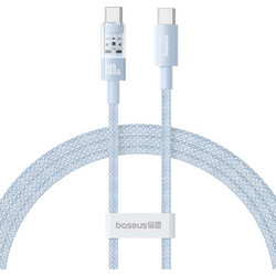 Baseus Gem Braided USB-C to USB-C 100W 1m Blue P10373000311-00