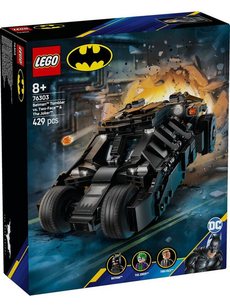 Lego DC Super Heroes Batman Tumbler vs. Two-Face & The Joker για 8+ Ετών 76303