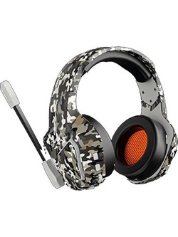 Meetion BTH014 Ασύρματο Gaming Headset Over Ear Desert Grey
