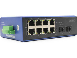Digitus DN-651150 Unmanaged L2 Switch με 8 Θύρες Ethernet 1000Mbps και 2 SFP θύρες