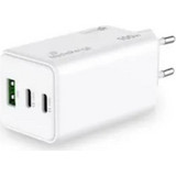 MediaRange MRMA123 Φορτιστής χωρίς Καλώδιο με Θύρα USB-A & 2 Θύρες USB-C 100W Quick Charge 3.0 & Power Delivery