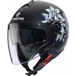 Caberg Riviera V4X Mia Black Κράνος Μηχανής Jet 1150gr